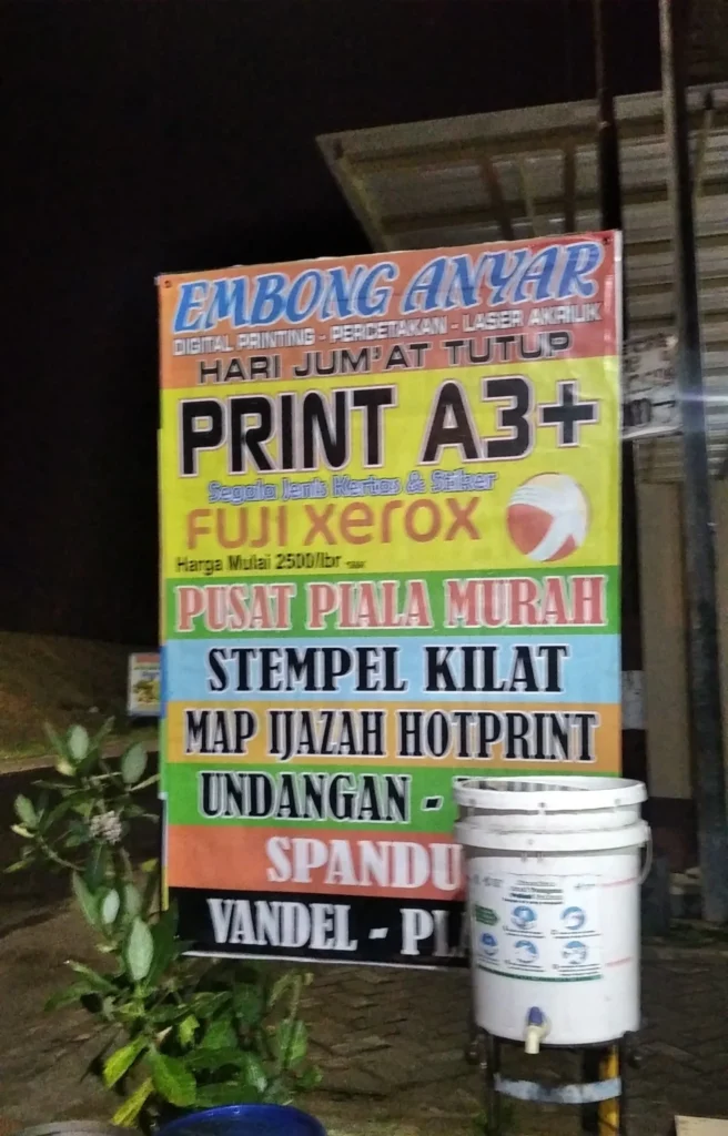 Percetakan Gresik Embong Anyar