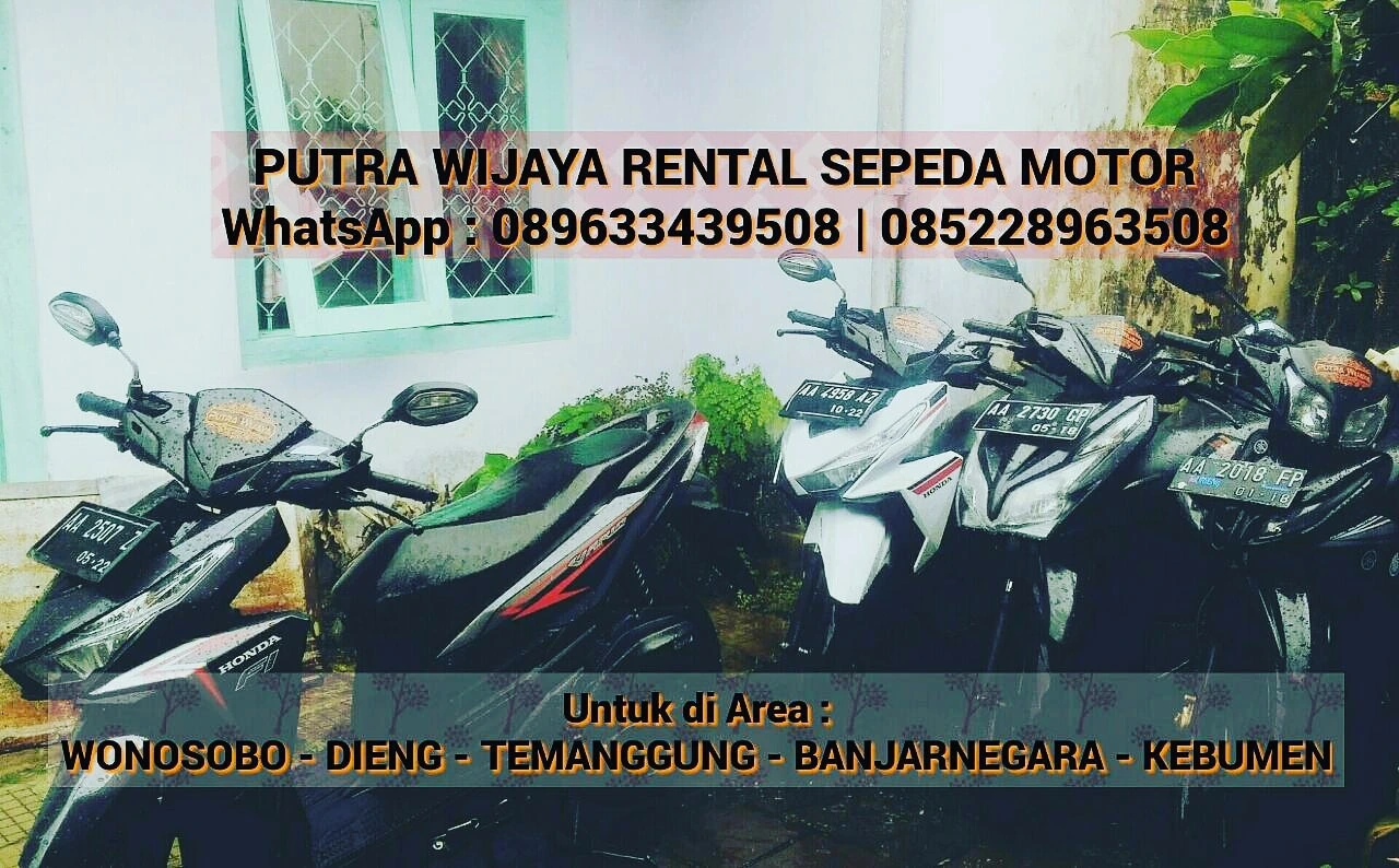 Rental Sewa Sepeda Motor di Wonosobo Dieng