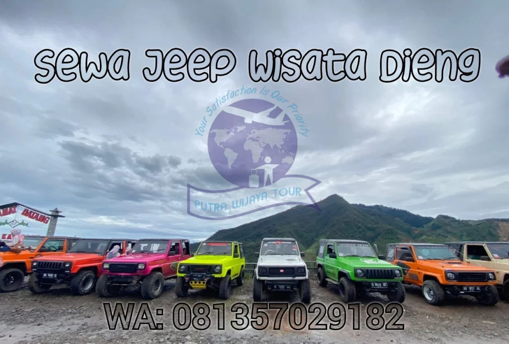Sewa Jeep Dieng untuk Rombongan