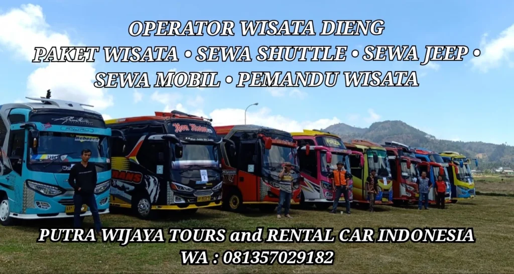 Sewa Shuttle Bus Mikro Wisata Dieng Wonosobo